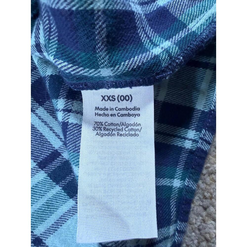 NWT Netflix Stranger Things x No Boundaries Cotton Cropped Flannel Size XXS (00) - Picture 6 of 12